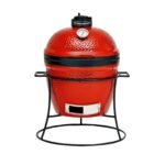 Kamado Joe Jr. 13,5 inch houtskoolbarbecue in Blaze Red