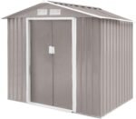 HATTORO S300 gereedschapsschuur tuinhuis schuur 15 m³ lichtgrijs