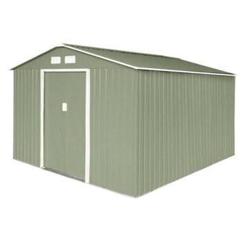 HATTORO S300 gereedschapsschuur tuinhuis schuur 15 m³ groen