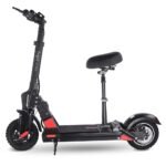 BOGIST C1 Pro Opvouwbare elektrische scooter met verwijderbare stoel 500W motor 48V 15Ah batterij 10 inch banden 35-45KM bereik 120KG maximaal gewicht - Rood