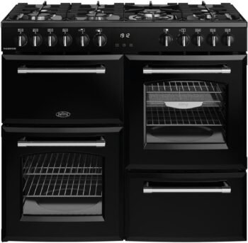 Leisure CK100F232K 100cm brede Cookmaster Duel Fuel Range Cooker