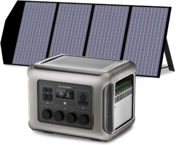 2500W Draagbare zonnegenerator LiFePO4 batterij 2016Wh, draagbare elektrische generator