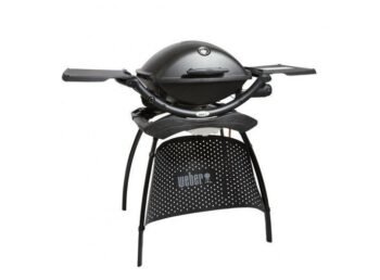 Weber Q 2200 zwarte barbecue met standaard