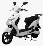 Elektrische scooter (fiets), met pedalen Volta SX – 220 W, maximale snelheid 25 km per uur wit