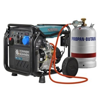 KS 8100iEG hybride invertergenerator op gas/benzine