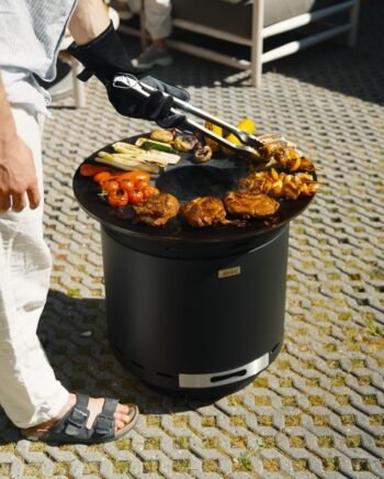 NORLIVA Aska plancha BBQ, 80 cm