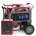 GeoTech PRO GGP 6500 ESA - Stroomgenerator met wielen en AVR elektrische start 5,4 kW - Continu 5 kW Enkelfasig + ATS